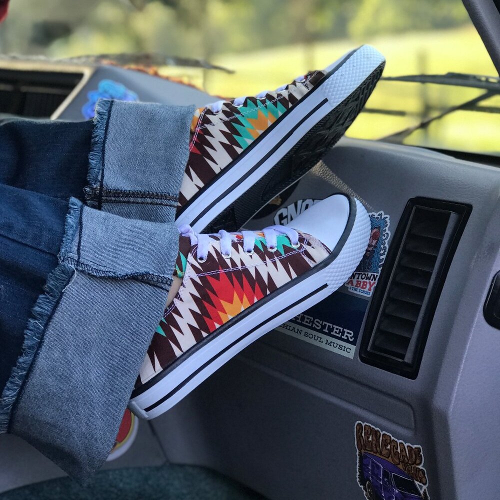 Aztec Converse Loafers